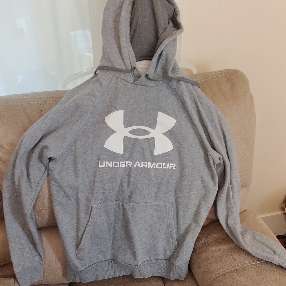 Under Armour Light Gray Hoodie